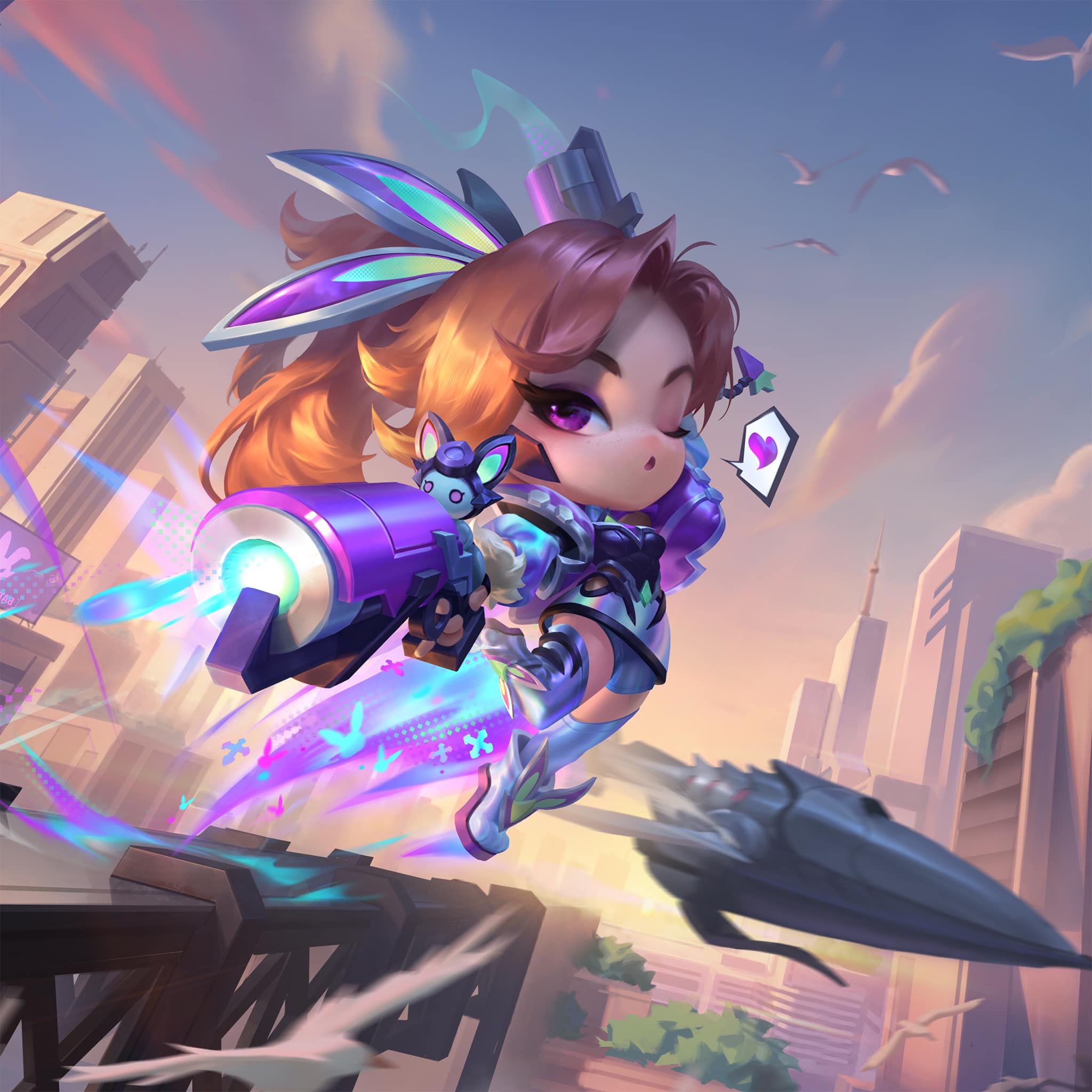 Miss Fortune Thỏ Chỉ Huy ( Full Hiệu Ứng Kết Liễu )